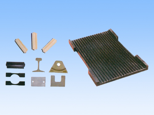 線路絕緣件、橡膠墊板