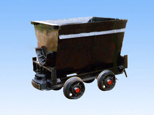 腳踏側卸式礦車