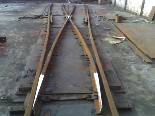 地鐵盾構道岔-對稱